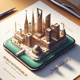 موثق صكوك متنقل في الرياض يوثق عقودًا رسمية مع عميل